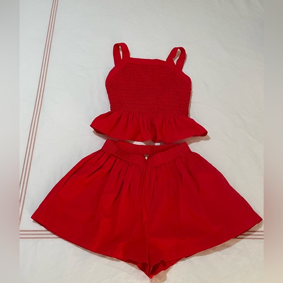 SOLD Free People Fez Set in Red Tulip size XS - Picture 8 of 13